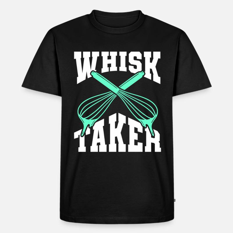 Baking Bakery Baker - Männer Premium Bio T-Shirt - Schwarz