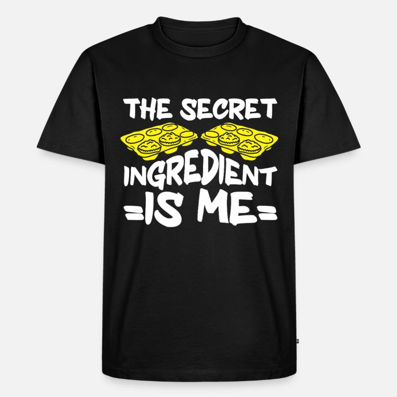 Baking Bakery Baker - Männer Premium Bio T-Shirt - Schwarz
