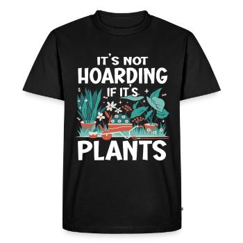Gardening Horticulture Gardener - Men's Premium Organic T-Shirt - black - Front - Nico (187cm)