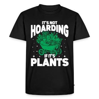 Gardening Horticulture Gardener - Men's Premium Organic T-Shirt - black - Front - Nico (187cm)