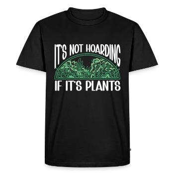 Gardening Horticulture Gardener - Men's Premium Organic T-Shirt - black - Front - Nico (187cm)