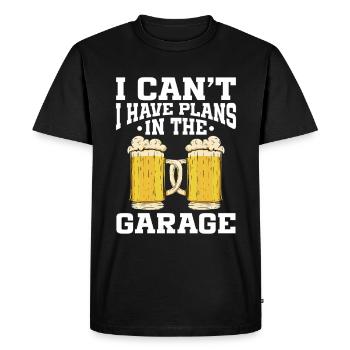 Brassage de bière amusant - T-shirt Premium bio Homme - noir - Devant - Nico (187cm)