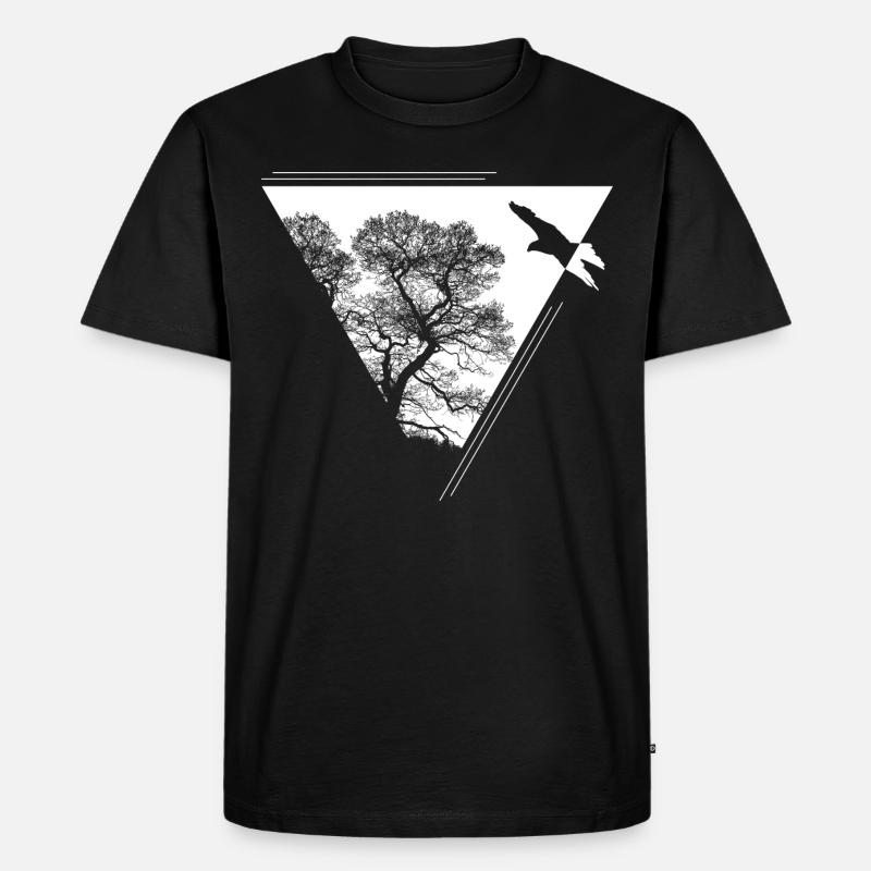 Naturschutz - Männer Premium Bio T-Shirt - Schwarz