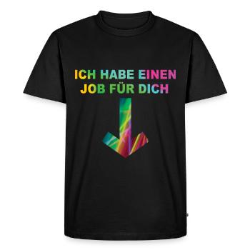 electro Festival - Männer Premium Bio T-Shirt - Schwarz - Vorne - Nico (187cm)