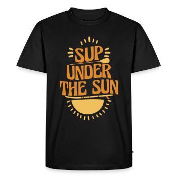 SUP paddleboarding Stand Up Paddle Surfing - Men's Premium Organic T-Shirt - black - Front - Nico (187cm)