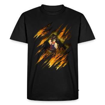 Horse Smith Horseshoe Horsesmith Tools - Men's Premium Organic T-Shirt - black - Front - Nico (187cm)