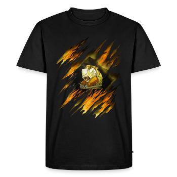 Soudeurs soudeuse machine soudeur - T-shirt Premium bio Homme - noir - Devant - Nico (187cm)