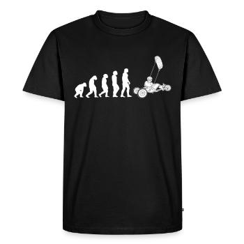 Beach Kite Windracer Land Kite Kite Beach Sailor - Men's Premium Organic T-Shirt - black - Front - Nico (187cm)