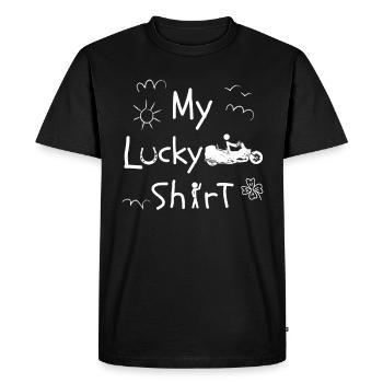 Trike Trike Rider Motor Trike Funny Trike Bike - Men's Premium Organic T-Shirt - black - Front - Nico (187cm)