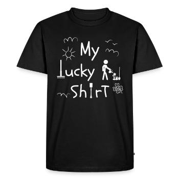 Garden Garden Plants Landscaper Funny - Men's Premium Organic T-Shirt - black - Front - Nico (187cm)