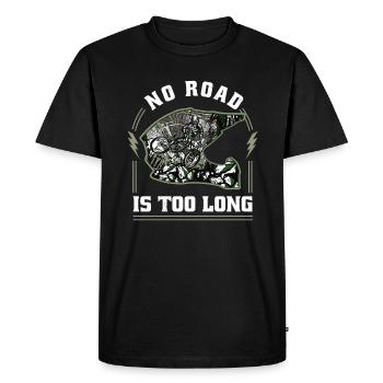 VTT VTT VTT Bike Dictons VTT VTT - T-shirt Premium bio Homme - noir - Devant - Nico (187cm)