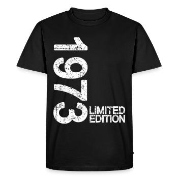 1973 Édition limitée - T-shirt Premium bio Homme - noir - Devant - Nico (187cm)