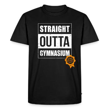 Matura 2023 Abitur exam passed - Men's Premium Organic T-Shirt - black - Front - Nico (187cm)