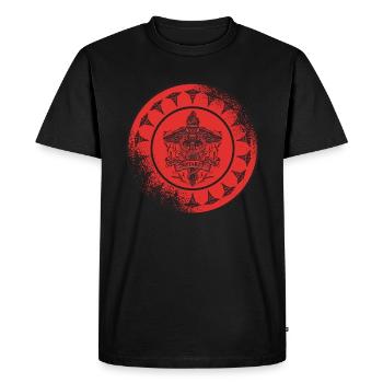 Ambulance Ambulance Hospital Médecin urgentiste - T-shirt Premium bio Homme - noir - Devant - Nico (187cm)