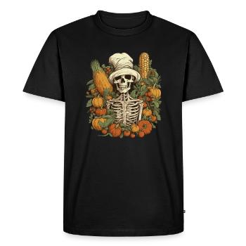 Gardener Garden Plants Vegetarian Gardener - Men's Premium Organic T-Shirt - black - Front - Nico (187cm)