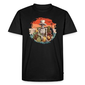 Gardener Garden Plants Vegetarian Gardener - Men's Premium Organic T-Shirt - black - Front - Nico (187cm)