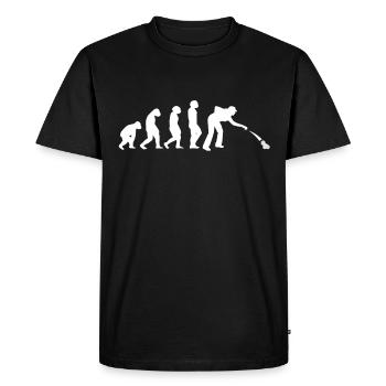 Pétanque Boccia Boules de pétanque - T-shirt Premium bio Homme - noir - Devant - Nico (187cm)