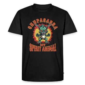 Cryptozoologistes Chupacabra Créatures Drôle - T-shirt Premium bio Homme - noir - Devant - Nico (187cm)