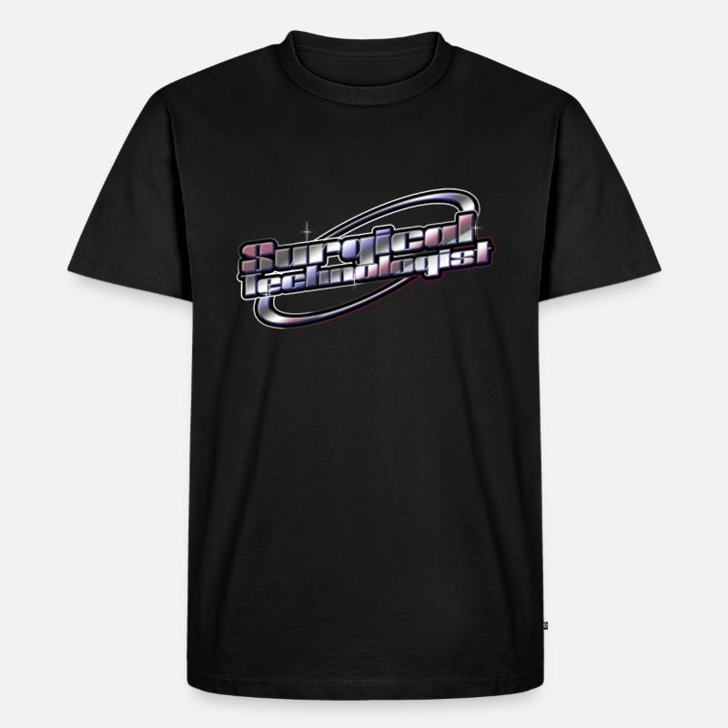 Chirurgisch-technischer Assistent Chirurg - Männer Premium Bio T-Shirt - Schwarz