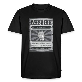 Mechatronics Engineer, Auto-Mechanic, Engineer - Men's Premium Organic T-Shirt - black - Front - Nico (187cm)