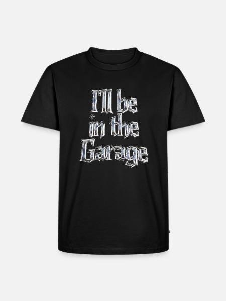 Car Mechanic Hobby Garage Model Making Mechanic - Men's Premium Organic T-Shirt - black