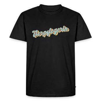 Animal hôte Graduation cadeau Zookeeper - T-shirt Premium bio Homme - noir - Devant - Nico (187cm)