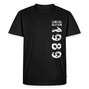 1989 idée cadeau d’anniversaire Vintage Edition 1989 - T-shirt Premium bio Homme - noir - Devant - Nico (187cm)