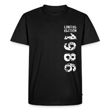 1986 Idée cadeau anniversaire Vintage Edition 1986 - T-shirt Premium bio Homme - noir - Devant - Nico (187cm)