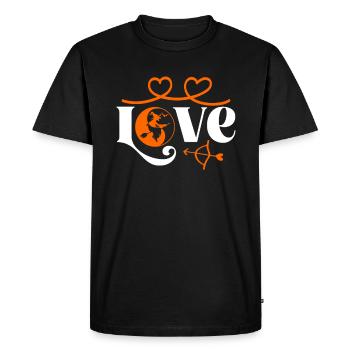 Mystical Gothic Occult Witch Halloween Lovers - Men's Premium Organic T-Shirt - black - Front - Nico (187cm)