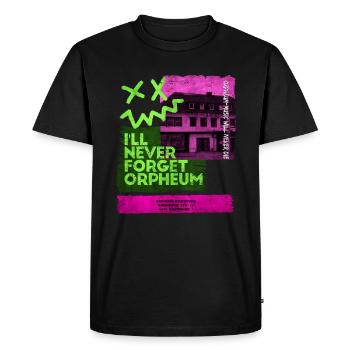 Dortmund Discotheque 80s 90s Wave Music Orpheum - Men's Premium Organic T-Shirt - black - Front - Nico (187cm)