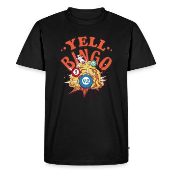 Bingo Player Bingo Jeu de bingo Jeux de bingo - T-shirt Premium bio Homme - noir - Devant - Nico (187cm)