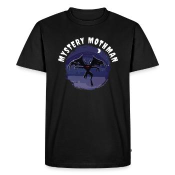 Cryptozoologiste, Créatures, Mystère, Mythes - T-shirt Premium bio Homme - noir - Devant - Nico (187cm)