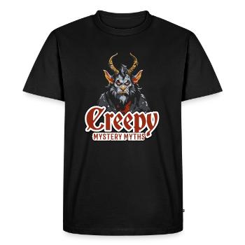 Cryptozoologiste Mystère Mythes Halloween - T-shirt Premium bio Homme - noir - Devant - Nico (187cm)