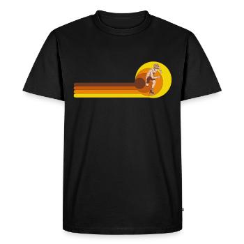 Inline-Skating Rollerskates Inline-Skater - Men's Premium Organic T-Shirt - black - Front - Nico (187cm)