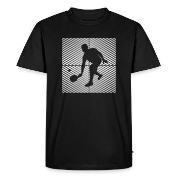 Pickleball Player Pickleball Balls Game - Men's Premium Organic T-Shirt - black - Front - Nico (187cm)