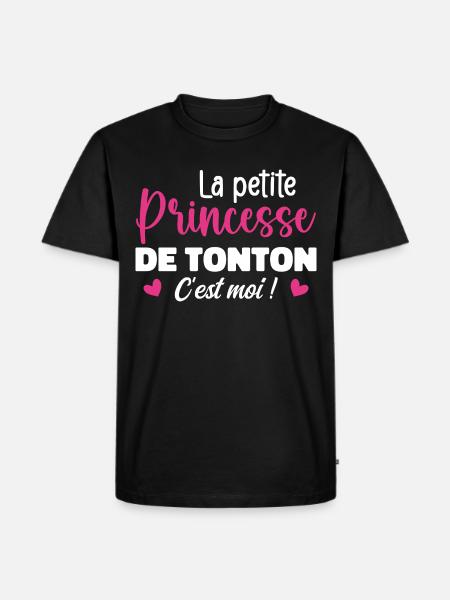 Uncle's Little Princess - Men's Premium Organic T-Shirt - black
