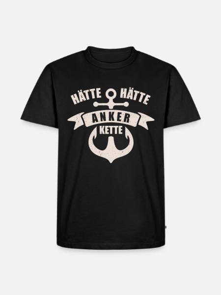 Anker aurait-il | Rétro rétro - T-shirt Premium bio Homme - noir