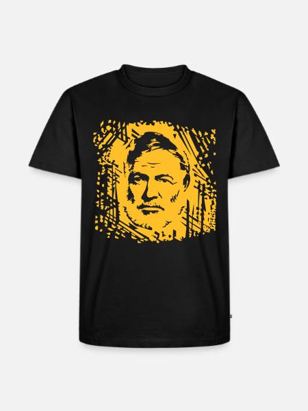 Hemingway - Men's Premium Organic T-Shirt - black
