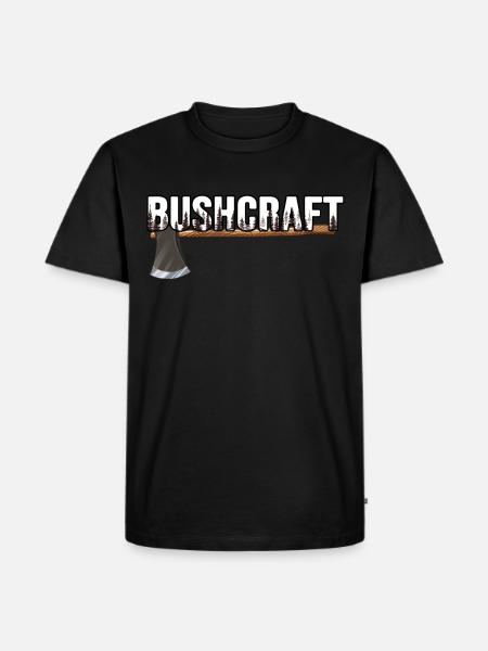 bushcraft outdoor survival - Men's Premium Organic T-Shirt - black