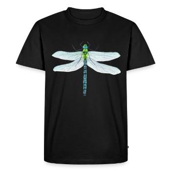 Dragonfly Insect Disgusting Poisonous Gift Idea - Men's Premium Organic T-Shirt - black - Front - Nico (187cm)