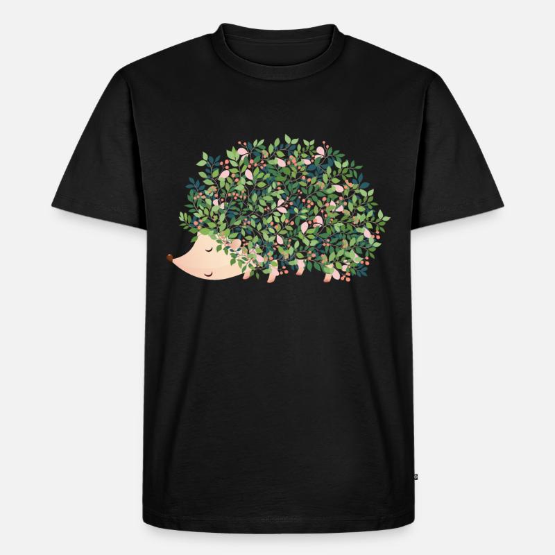 Igel Riccio Hedgehog - Männer Premium Bio T-Shirt - undefined