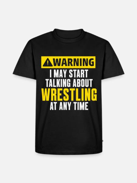 Wrestling - Men's Premium Organic T-Shirt - black