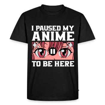 Anime Cosplay Kawaii Japan Anime - Men's Premium Organic T-Shirt - black - Front - Nico (187cm)