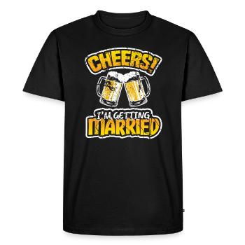 Bachelor Party JGA - T-shirt Premium bio Homme - noir - Devant - Nico (187cm)