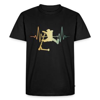 Heartbeat Stunt Scooter Scooter - T-shirt Premium bio Homme - noir - Devant - Nico (187cm)