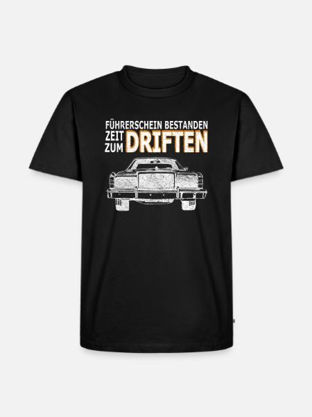 Führerschein - Männer Premium Bio T-Shirt - Schwarz