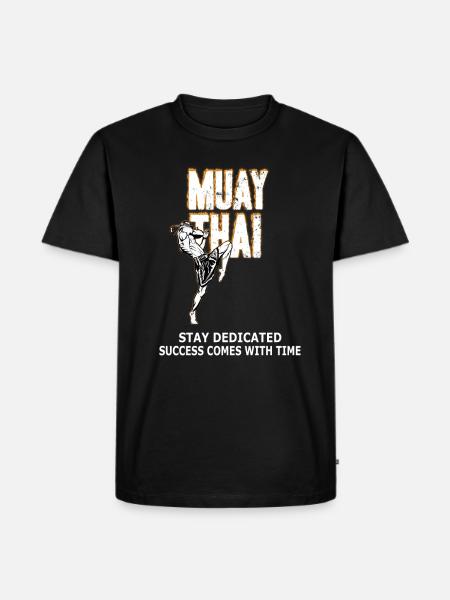 Muay Thai - Men's Premium Organic T-Shirt - black