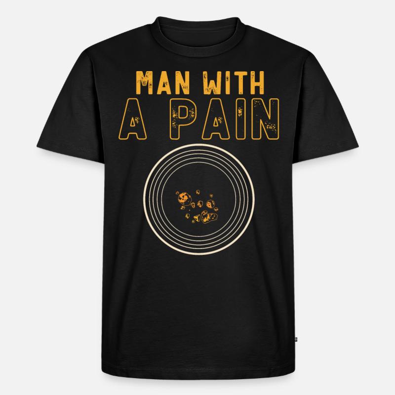 Goldschwenk, Goldgräber - Männer Premium Bio T-Shirt - Schwarz