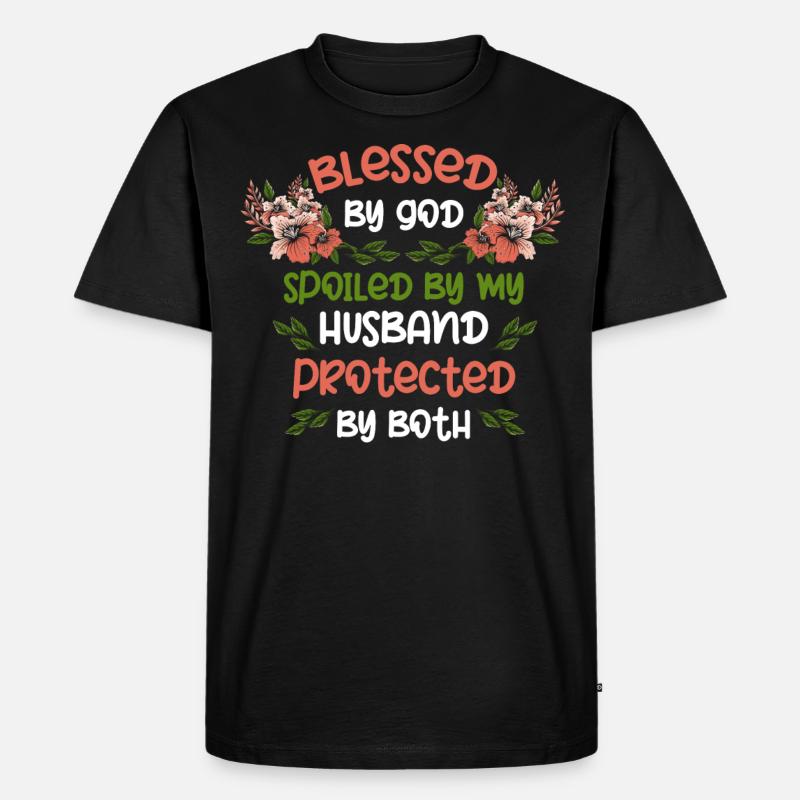 Gott Bund, Psalm, Christian - Männer Premium Bio T-Shirt - Schwarz