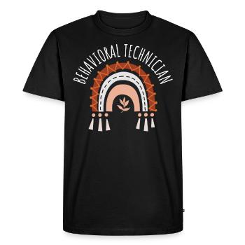 Enseignants du primaire - T-shirt Premium bio Homme - noir - Devant - Nico (187cm)
